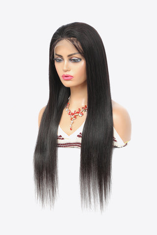 18" 13x4 Lace Front Wigs Virgin Hair Natural Color 150% Density